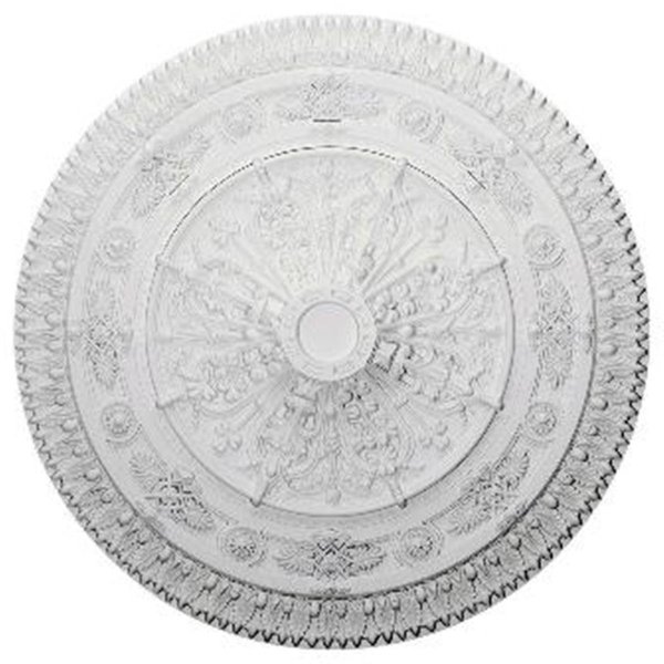 Dwellingdesigns 37.50 in. OD x 3.38 in. P Architectural Accents - Naple Ceiling Medallion DW2572743